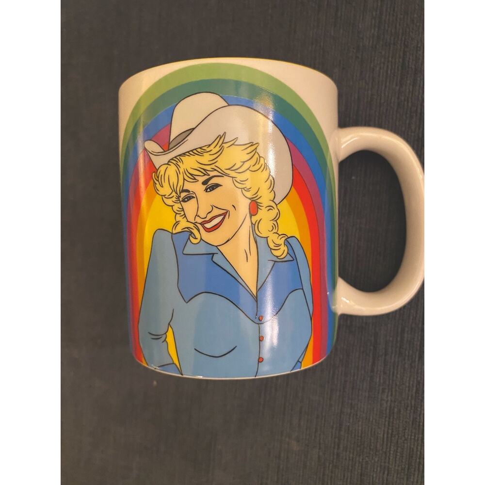 Dolly Parton Cup of Ambition Multicolor Country Music 12 fl oz NEW